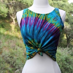 Tie dye tank